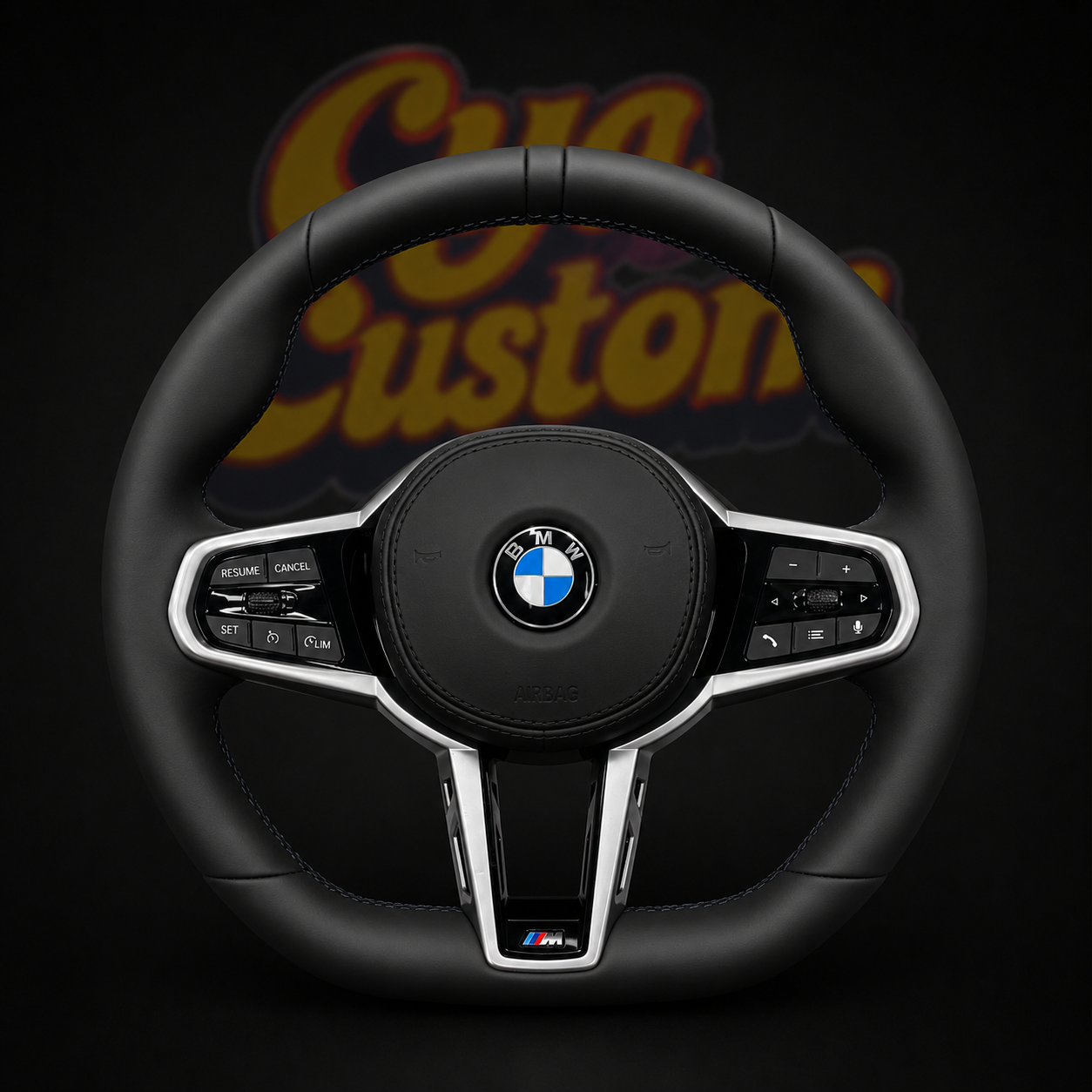 Volant sur mesure BMW Série G 2019 alcantara carbone premium M3 M4 CYA Custom