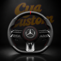 Volant Mercedes AMG Nouvelle Génération — Cuir & Carbone